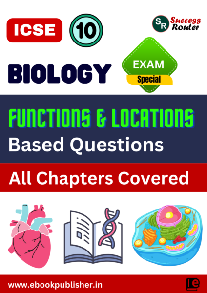 ICSE Important Functions and Locations Based Questions Class 10 Biology