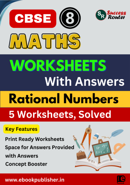 CBSE Worksheets for Class 8 Maths Rational Numbers