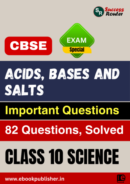 CBSE Important Questions Class 10 Science Chapter 2 Acids Bases and Salts