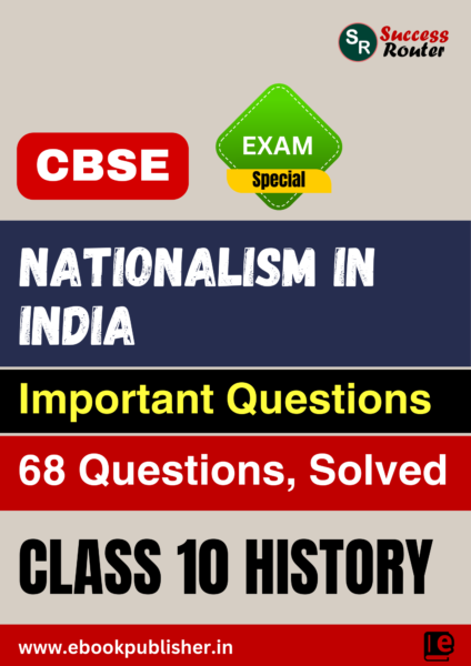 CBSE Important Questions Class 10 Social Science History Chapter 2 Nationalism in India
