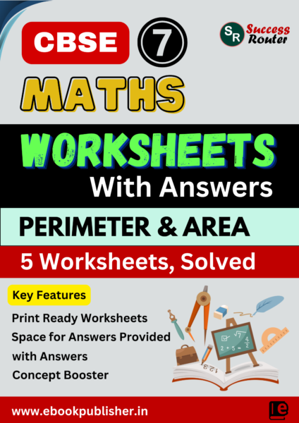 CBSE Worksheets for Class 7 Maths Perimeter and Area