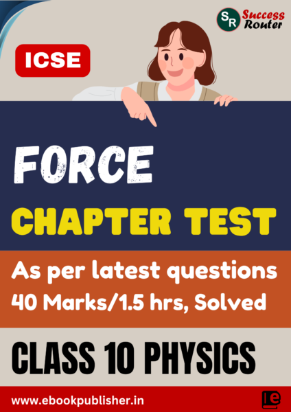 ICSE Chapter Test Class 10 Physics Chapter 1 Force